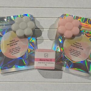 🪷 Handcrafted Goat's Milk Soap Bundle